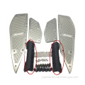Modified motorcycle accessories xmax300 CNC aluminium alloy front xmax footrest footpads pedals for yamaha xmax300 250 2018 2019